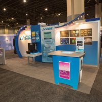 10x20 Exhibit designed by Vision Exhibits