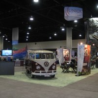 20x60 Island Exhibit Rental designed by Vision Exhibits