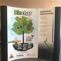 Nebraska Forest Service Biochar Nimlok Compact by Vision Exhibits